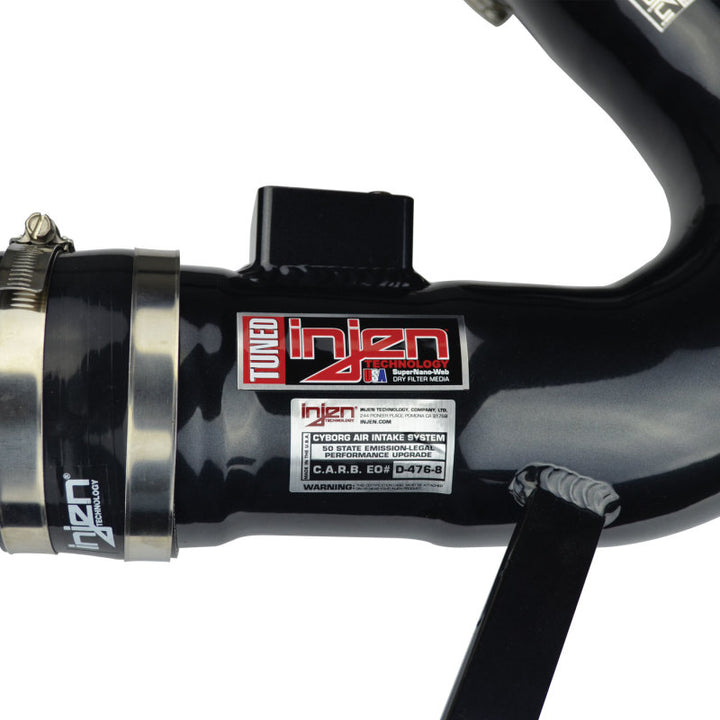 Injen 06-08 M45 4.5L V8 Black Cold Air Intake - Bull Strap