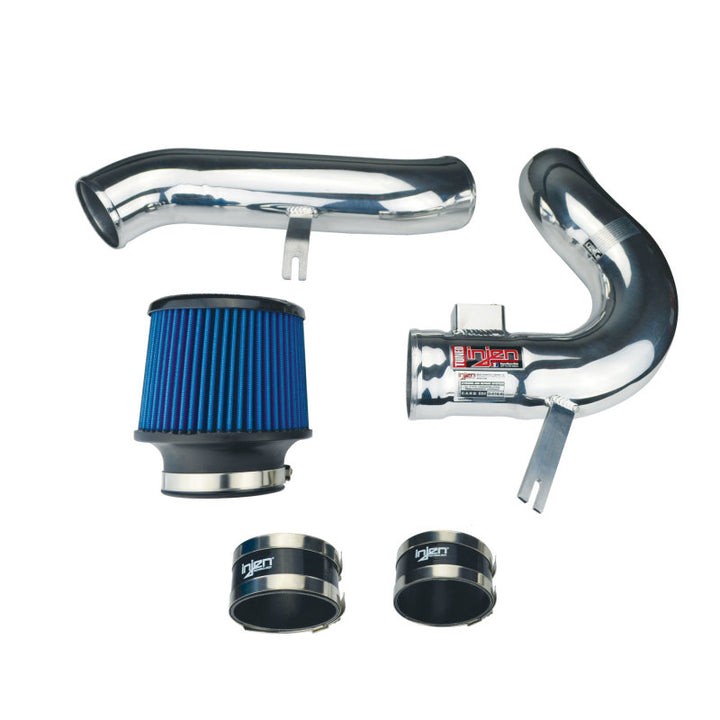 Injen 06-08 M45 4.5L V8 Polished Cold Air Intake - Bull Strap