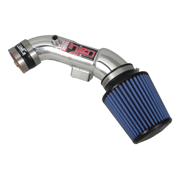 Injen 06-11 Honda Civic Ex 1.8L 4cyl Polished Tuned Air Intake w/ MR Tech/Nano-Fiber Dry Filter - Bull Strap