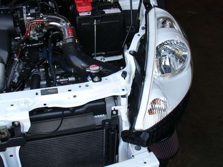 Injen 07-08 Fit 1.5L 4 Cyl. Black Cold Air Intake - Bull Strap