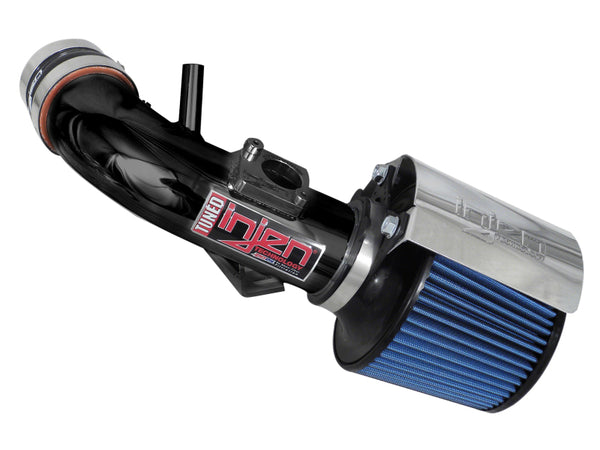 Injen 07-10 MazdaSpeed 3 2.3L 4cyl Turbo Black Short Ram Intake - Bull Strap