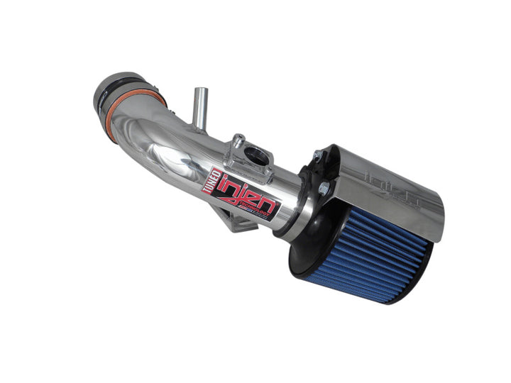 Injen 07-10 MazdaSpeed 3 2.3L 4cyl Turbo Polished Short Ram Intake - Bull Strap