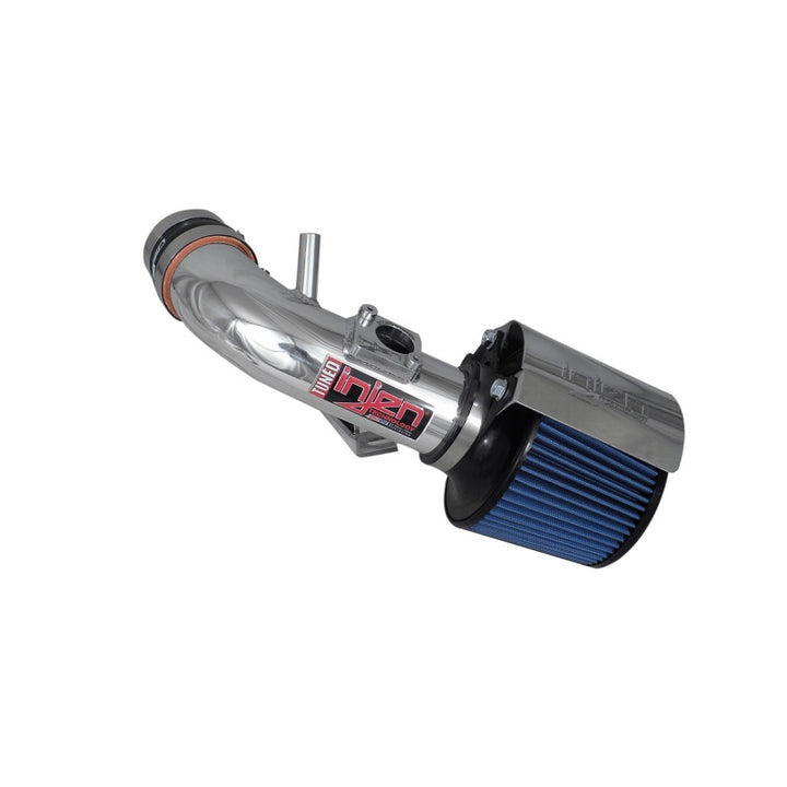 Injen 07-10 MazdaSpeed 3 2.3L 4cyl Turbo Polished Short Ram Intake - Bull Strap
