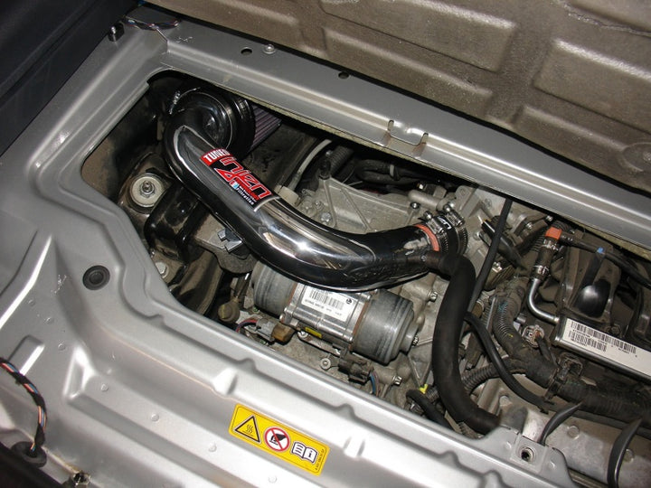 Injen 07-12 Fortwo 1.0L L3 Black Smart Short Ram Air Intake w/ MR Tech & High Flow Filter - Bull Strap