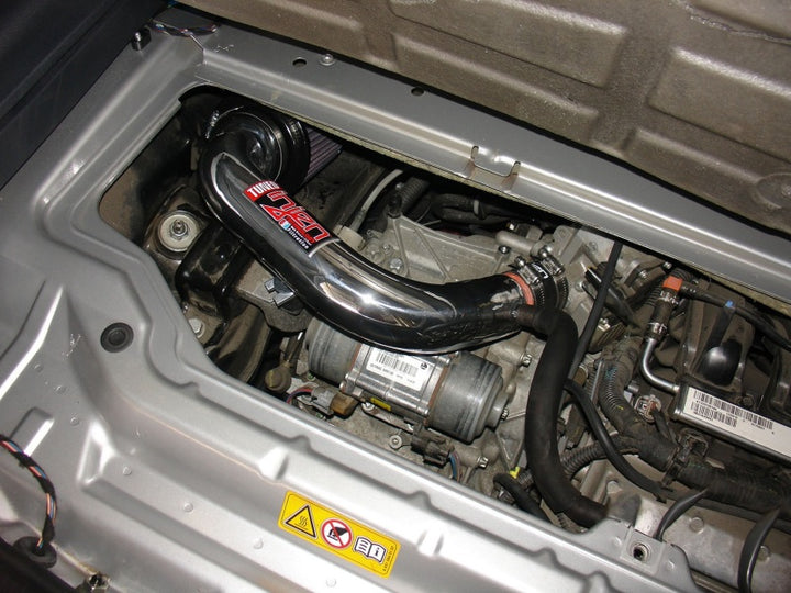Injen 07-12 Fortwo 1.0L L3 Black Smart Short Ram Air Intake w/ MR Tech & High Flow Filter - Bull Strap