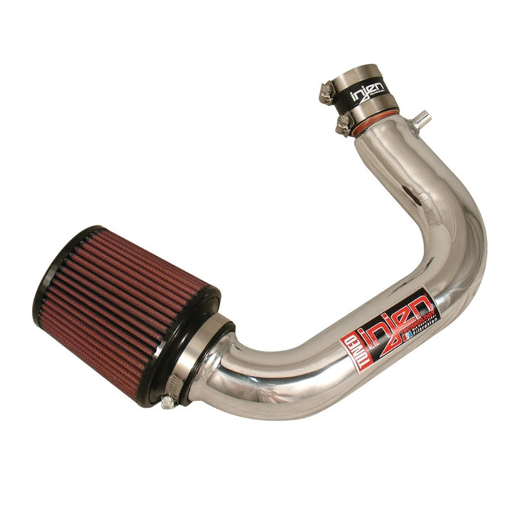 Injen 07-12 Fortwo 1.0L L3  Polished Smart Short Ram Air Intake w/ MR Tech & High Flow Filter - Bull Strap