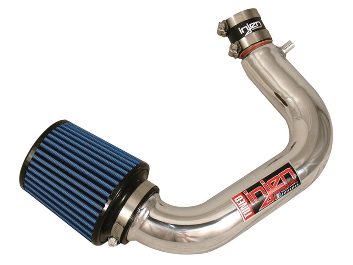 Injen 07-12 Fortwo 1.0L L3  Polished Smart Short Ram Air Intake w/ MR Tech & High Flow Filter - Bull Strap