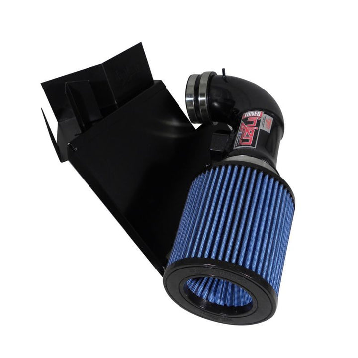 Injen 08-09 128i E82 / 07-09 328i E92 / 2006 330i E92 3.0L 6 Cyl. (Includes Heat Shield) Black Short - Bull Strap