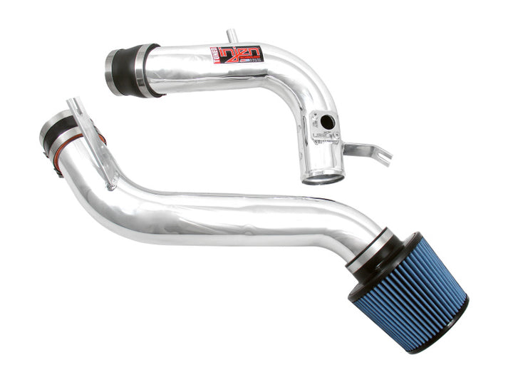 Injen 08-09 Accord Coupe 2.4L 190hp 4cyl. Polished Cold Air Intake - Bull Strap