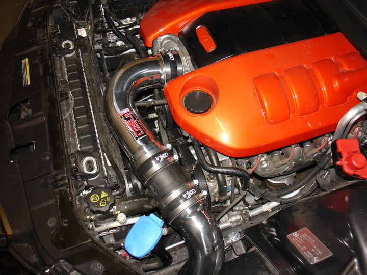 Injen 08-09 G8 V8 6.0L Polished Tuned Air Intake - Bull Strap