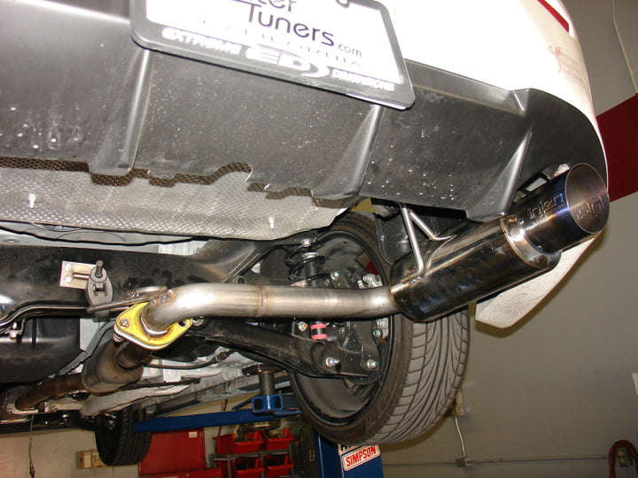 Injen 08-11 Lancer 4cyl  2.0L & 2.4L (All trim levels) 60mm Axle-Back Exhaust - Bull Strap