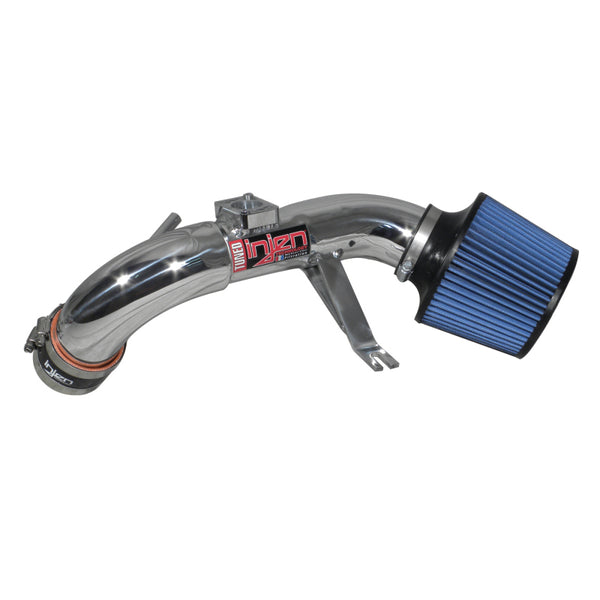 Injen 08-13 Lancer/Outlander Sport 2.0L 4 Cyl. Polished Short Ram Intake w/ MR Tech/Air Fusion - Bull Strap