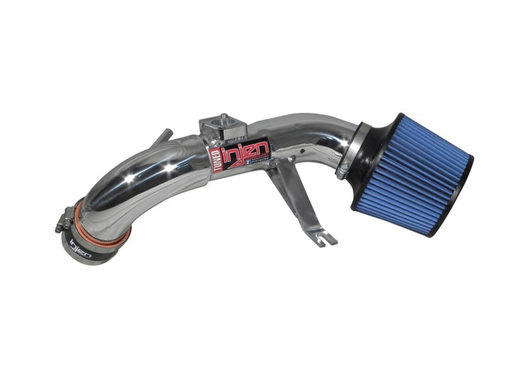 Injen 08-13 Lancer/Outlander Sport 2.0L 4 Cyl. Polished Short Ram Intake w/ MR Tech/Air Fusion - Bull Strap