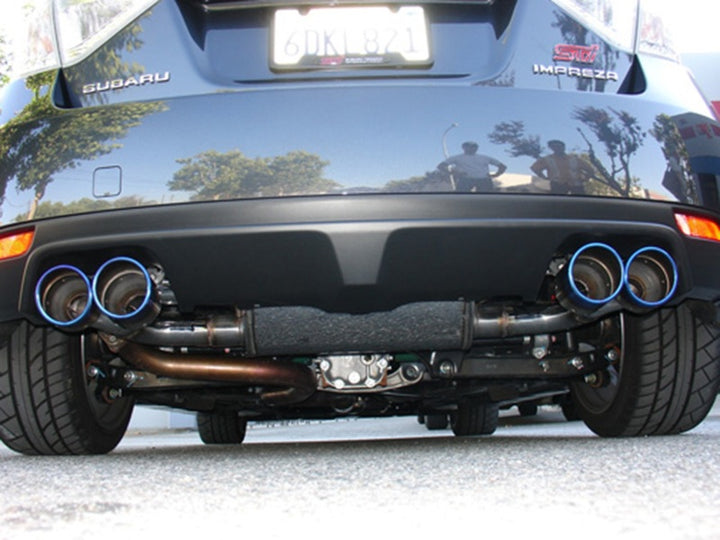Injen 08-13 Subaru WRX/STi 2.5L (t) Wrinkle Red Cold Air Intake - Bull Strap