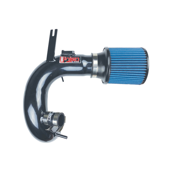 Injen 09-11 Mitsubishi Ralliart 2.0L 4cyl Turbo Black Tuned Short Ram Intake System w/ MR Tech - Bull Strap