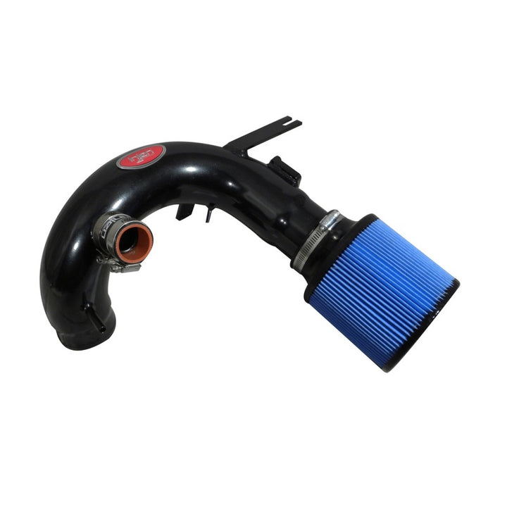 Injen 09-11 Mitsubishi Ralliart 2.0L 4cyl Turbo Black Tuned Short Ram Intake System w/ MR Tech - Bull Strap