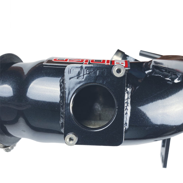Injen 09-11 Mitsubishi Ralliart 2.0L 4cyl Turbo Black Tuned Short Ram Intake System w/ MR Tech - Bull Strap