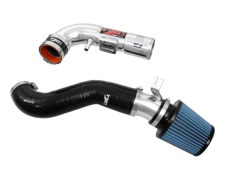 Injen 09-13 Honda Fit 1.5L 4 Cyl. Polished Cold Air Intake - Bull Strap