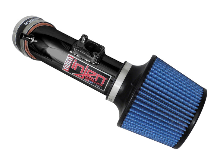 Injen 10-12 Mazda 3 2.5L-4cyl Black Short Ram Intake - Bull Strap