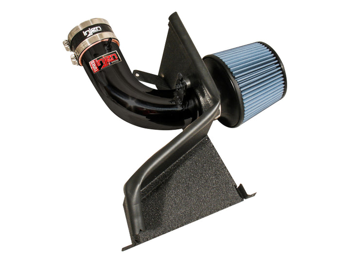 Injen 10-14 VW Golf 2.0L Turbo Diesel Black Tuned Air Intake w/ MR Tech & Super Filter - Bull Strap