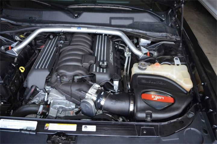 Injen 11-20 Dodge Challenger SRT8 6.4L Hemi / 12-17 Dodge Charger SRT8 6.4L Hemi Evolution Intake - Bull Strap