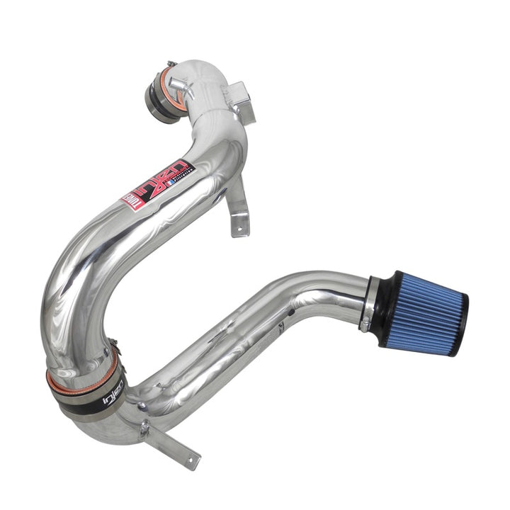 Injen 12-13 Honda Civic Polished Tuned Air Intake w/ MR Tech/Web Nano-Fiber Dry Filter - Bull Strap