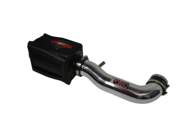 Injen 12-13 Jeep Wrangler JK 3.6L V6 Polished Short Ram Intake w/ Power Flow Box - Bull Strap