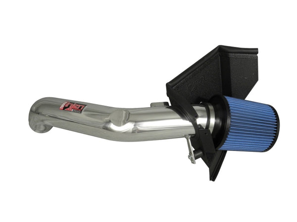 Injen 12-15 BMW 335i (N55) 3.0L L6 (turbo) AUTO TRANS ONLY Polished Short Ram Intake w/ MR Tech - Bull Strap