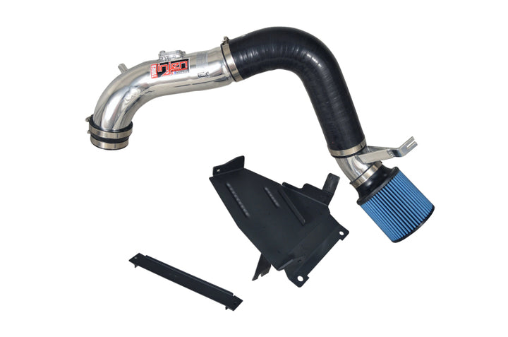 Injen 12-15 Honda Civic Si 9th Gen/13-15 Acura ILX 2.4L 4Cyl Polished True Cold Air Intake w/MR Tech - Bull Strap