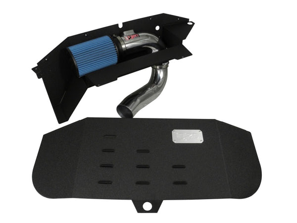 Injen 12-16 BMW 328i F30 N20/N26 2.0L (t) 4cyl Polished Short Ram Intake w/MR Tech & Air Box w/Scoop - Bull Strap