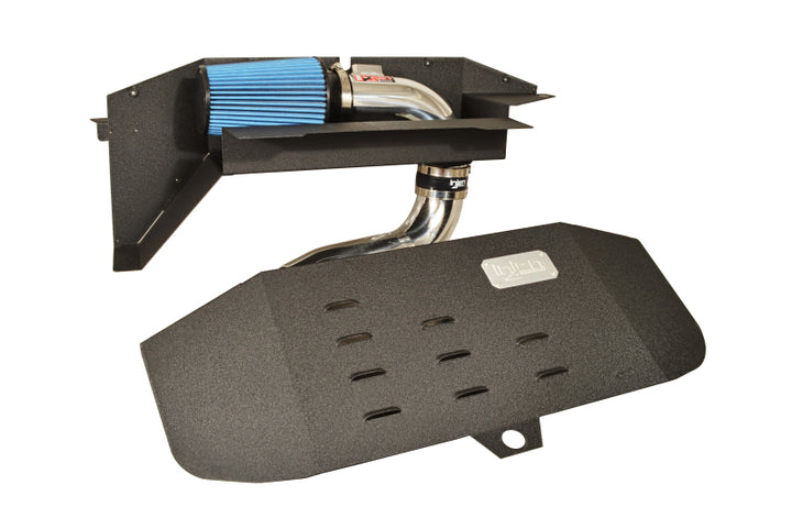 Injen 12-16 BMW 328i F30 N20/N26 2.0L (t) 4cyl Polished Short Ram Intake w/MR Tech & Air Box w/Scoop - Bull Strap