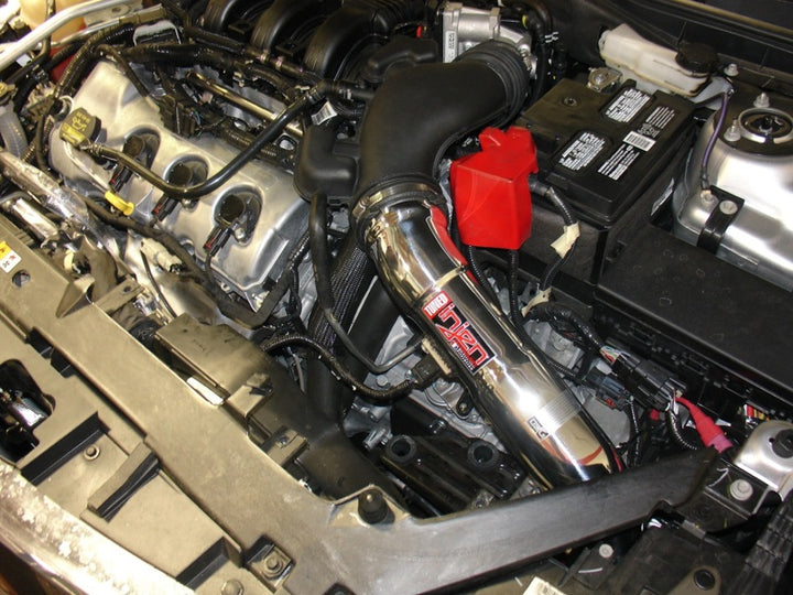 Injen 12 Ford Fusion 3.5L V6 Polished Tuned Intake - Bull Strap