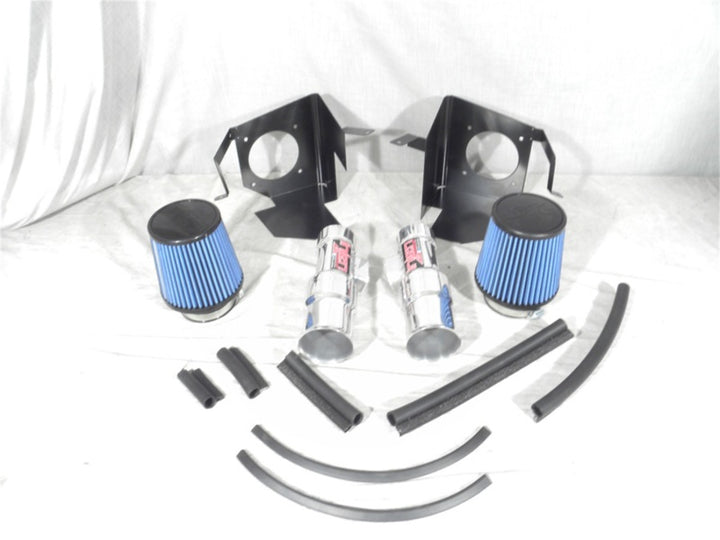 Injen 12 Infiniti G25 2.5L V6 Dual Black Short Ram Intake w/ MR Technology - Bull Strap
