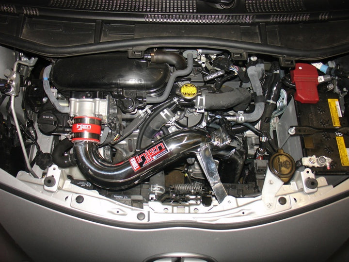 Injen 12 Scion iQ 1.3L 4cyl Black Cold Air Intake w/ MR Technology - Bull Strap