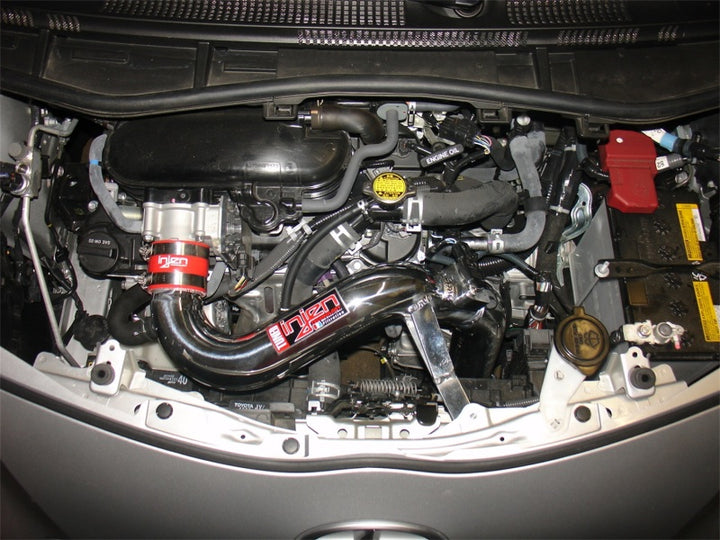 Injen 12 Scion iQ 1.3L 4cyl Black Cold Air Intake w/ MR Technology - Bull Strap