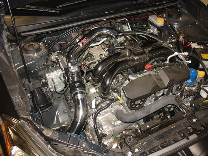Injen 12 Subaru Impreza 2.0L 4cyl Black Cold Air Intake w/ MR Tech - Bull Strap