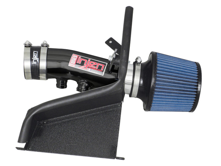 Injen 12 VW Golf MK6 2.5L 5cyl Black Short Ram Intake w/ MR Tech/Heat Shield - Bull Strap