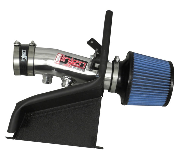 Injen 12 VW Golf MK6 2.5L 5cyl Polished Short Ram Intake w/ MR Tech/Heat Shield - Bull Strap