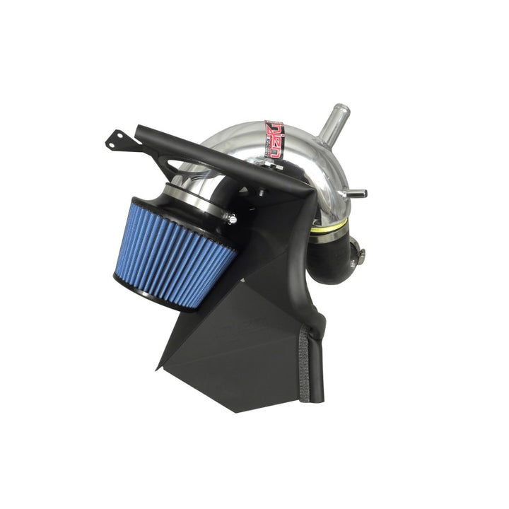 Injen 13-14 Hyundai Genesis Coupe 2.0L 4cyl Turbo GDI Black Short Ram Intake w/ Heat Shield - Bull Strap