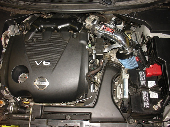 Injen 13-18 Nissan Altima 2.5L 4cyl  Black Short Ram Intake w/ MR Tech/Heat Shield - Bull Strap