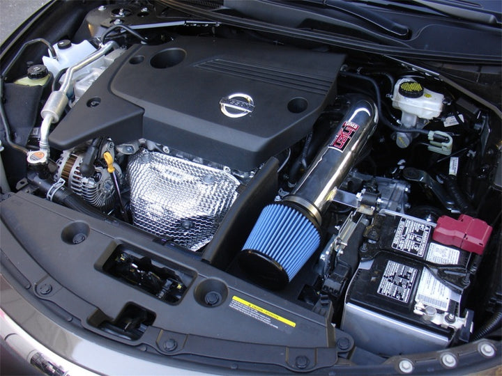 Injen 13-18 Nissan Altima 2.5L 4cyl  Polished Short Ram Intake w/ MR Tech/Heat Shield - Bull Strap