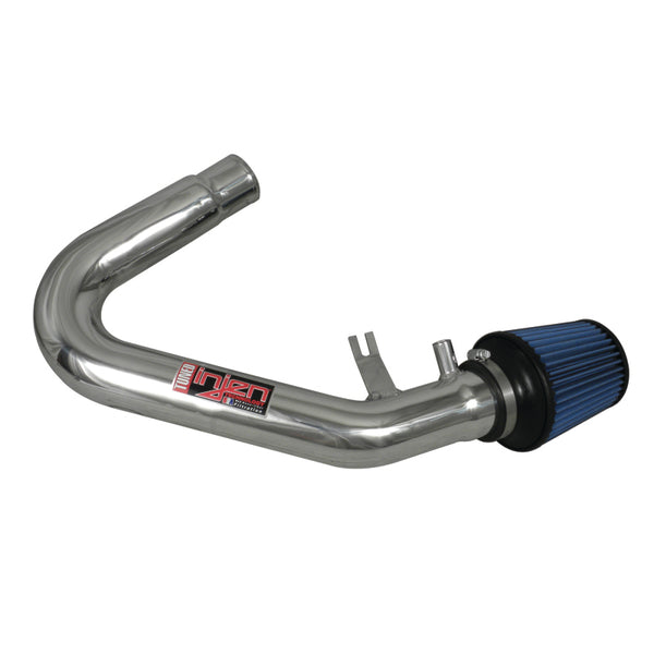 Injen 13 Fiat 500 1.4L 4cyl Polished Short Ram Intake w/ MR Tech - Bull Strap