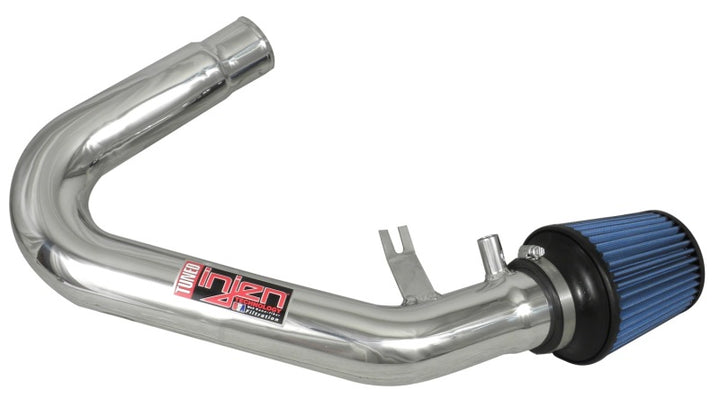 Injen 13 Fiat 500 1.4L 4cyl Polished Short Ram Intake w/ MR Tech - Bull Strap