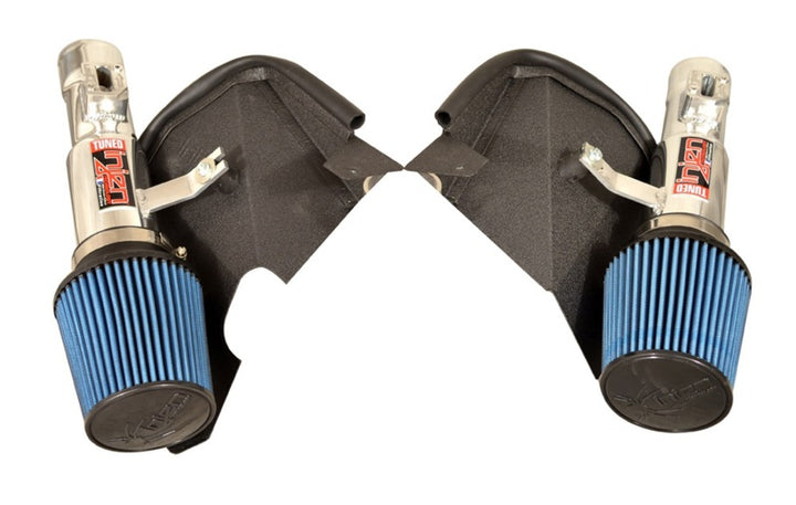 Injen 13 Infiniti FX37 3.7L V6 Twin Polished Short Ram Intake w/MR Tech - Bull Strap