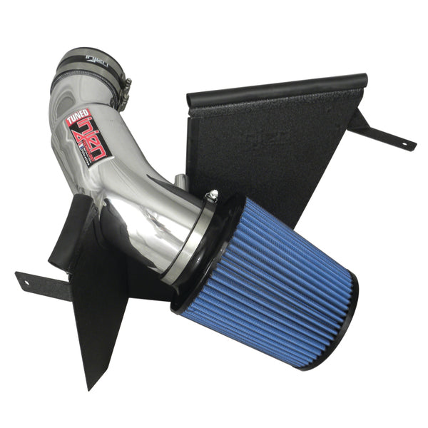 Injen 13 Jeep Grand Cherokee SRT-8 6.4L V8 Polished Short Ram Intake w/ Heat Shield - Bull Strap