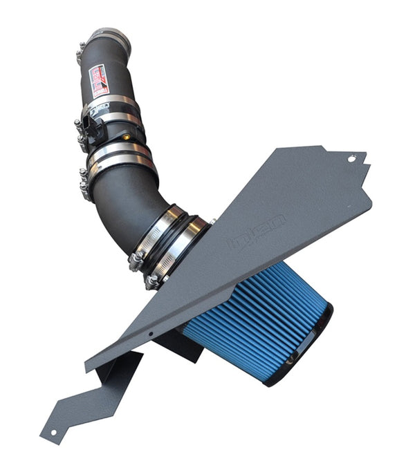 Injen 14-16 Jeep Grand Cherokee 3.0L V6 Turbo Polished Short-Ram Intake w/MR Tech and Heatshield - Bull Strap