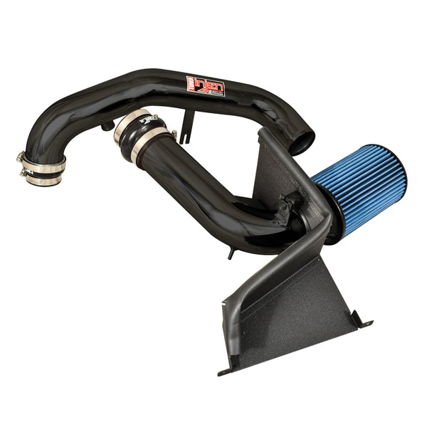 Injen 14-18 VW MKVI (MK6) Jetta GLI 1.8L Turbo TSI Black Short Ram Intake w/ MR Tech and Heat Shield - Bull Strap