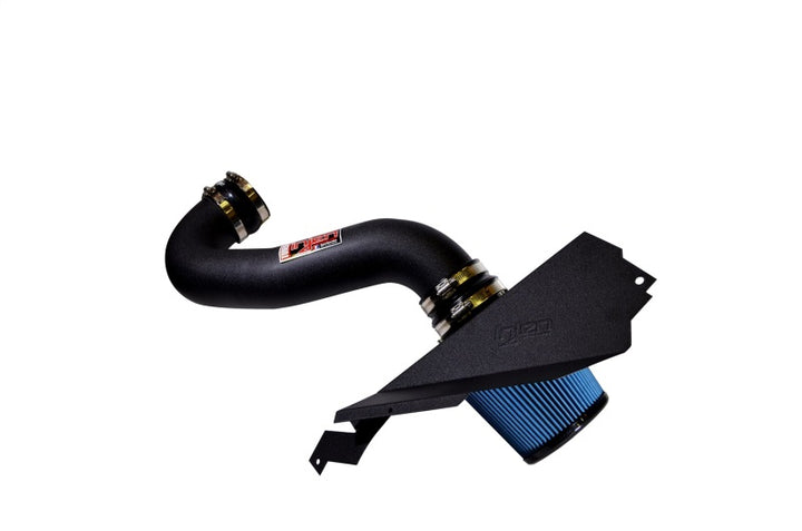 Injen 14-20 Dodge Durango R/T 5.7L V8 Wrinkle Black Power-Flow Air Intake System - Bull Strap