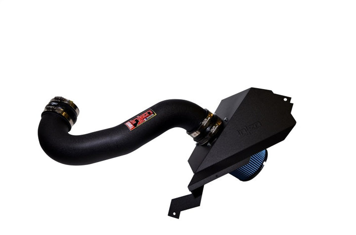 Injen 14-20 Dodge Durango R/T 5.7L V8 Wrinkle Black Power-Flow Air Intake System - Bull Strap