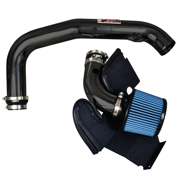 Injen 14 Ford Fusion 2.0L Eco Boost 4Cyl Short Ram Intake w/MR Tech & Heat Shield Black - Bull Strap